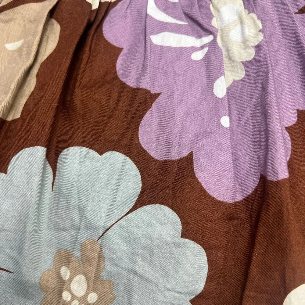 NWT Carter's Brown And Purple Floral Dress size 12 months